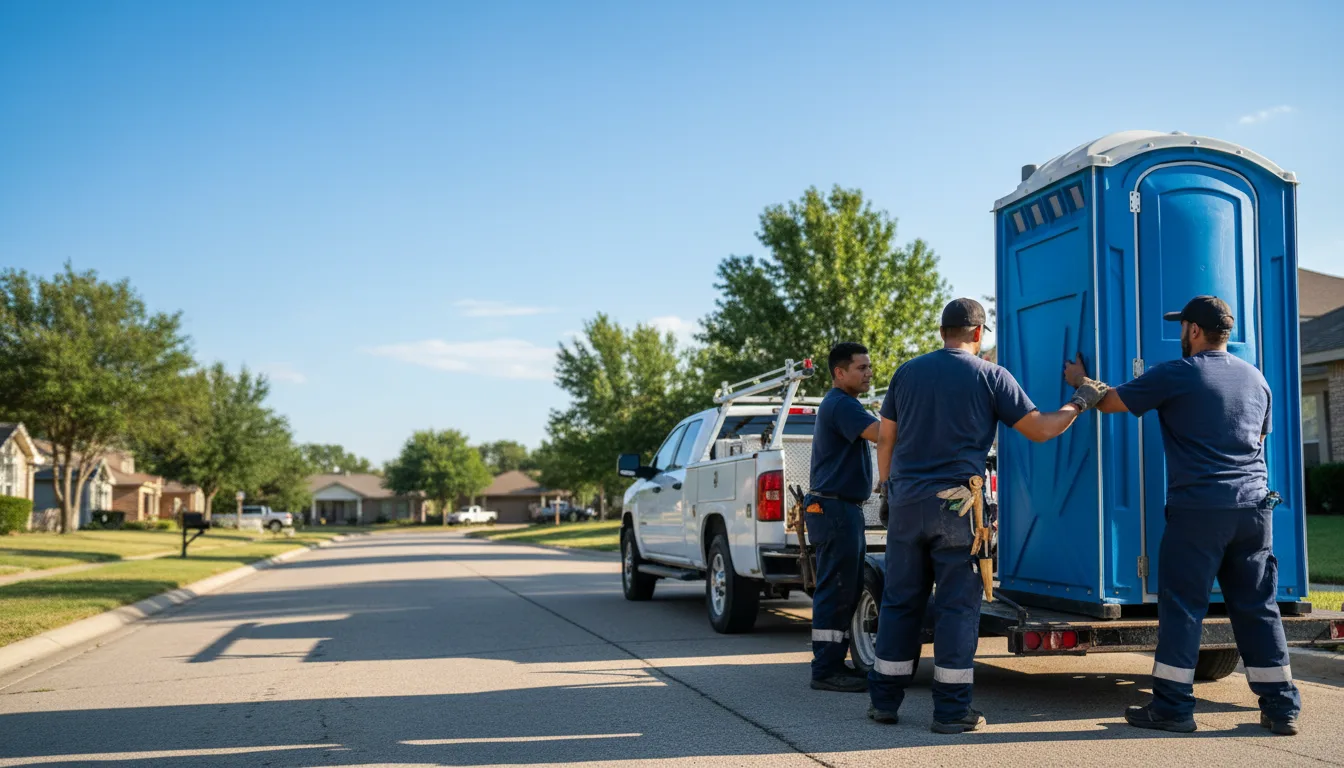 Portable Toilet Rental in Emmett, MI near me